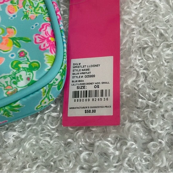 NWT Lilly Pulitzer X Disney Parks Wristlet - Picture 11 of 11